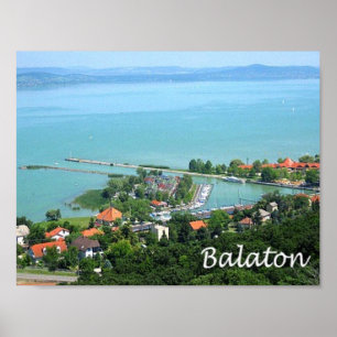 Poster Hungria - Balaton -