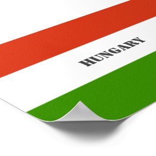 Poster Hungria Flag,Budapeste