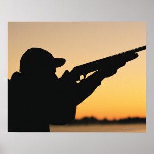 Pôster Hunter e Gun