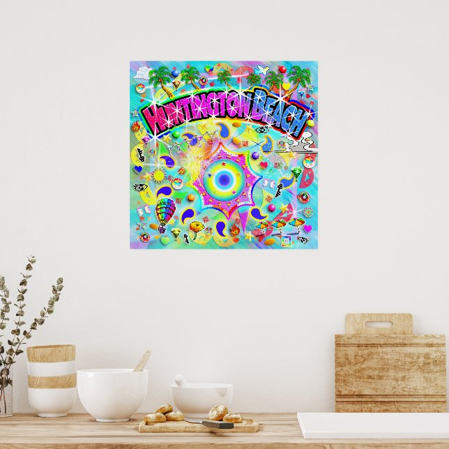 Poster Huntington Beach Mystic Dance (Cozinha)