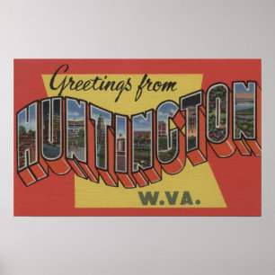 Pôster Huntington, West Virginia - grandes cenas da letra