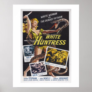 Pôster Huntress branco