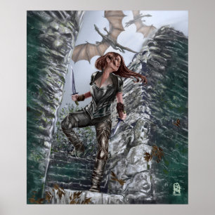 Poster Huntress de Elven