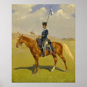 Poster Hussar, Frederic Remington