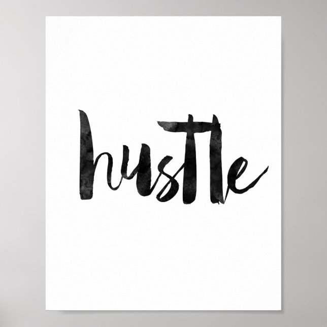 Pôster Hustle (Frente)