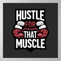 Hustle para aquele músculo - Motivação Engraçada d