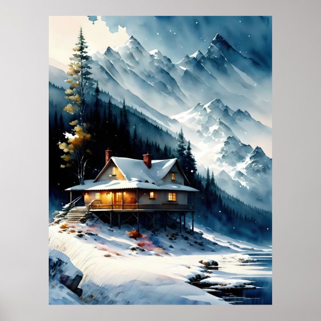 Poster Hut Borderless (Frente)