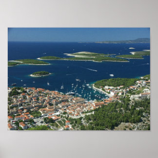 Poster Hvar Pakleni otoci Hrvatska