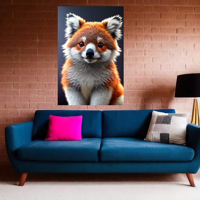 Poster Hybrid Koala Fox, legal e adorável | Arte AI (Criador carregado)