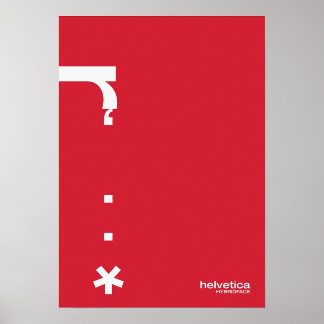 Poster Hybridface 01 (Frente)