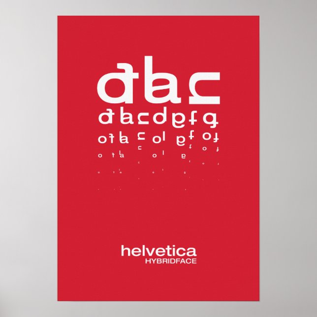 Poster Hybridface 02 (Frente)