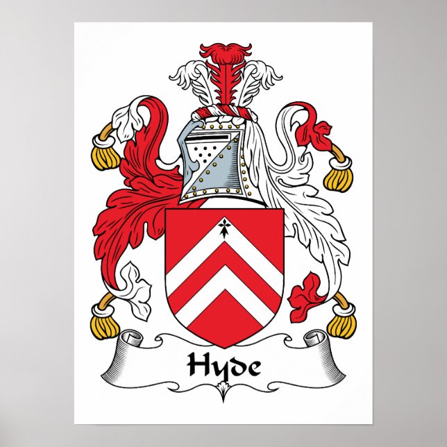 Pôster Hyde Family Crest (Frente)