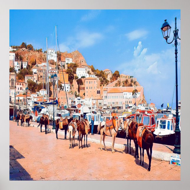 Poster HYDRA - mules at the port (Frente)