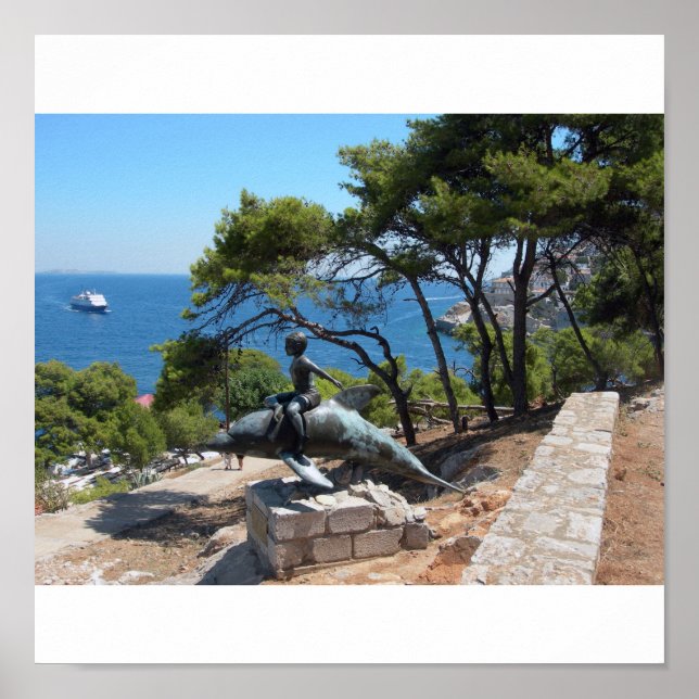 Pôster Hydra - O menino de um golfinho-03 (Frente)