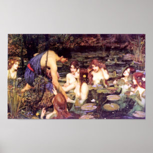 Poster Hylas e as Ninfas