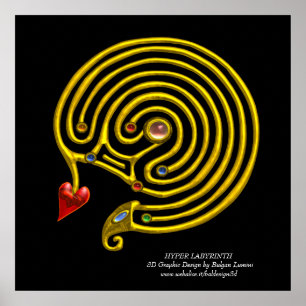 PÔSTER HYPER LABYRINTH