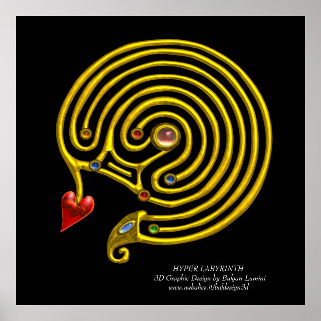 PÔSTER HYPER LABYRINTH (Frente)