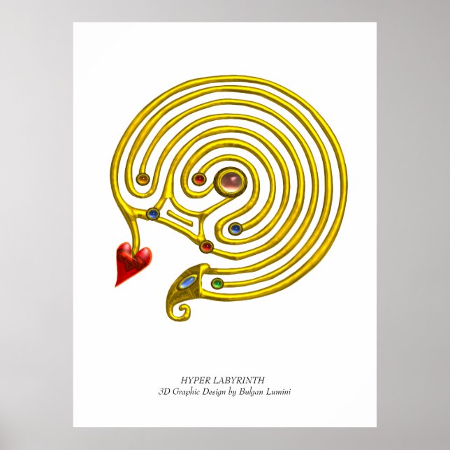 PÔSTER HYPER LABYRINTH (Frente)