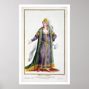 Pôster Hyu-Chen, esposa de Genghis Khan, 'do DES de
