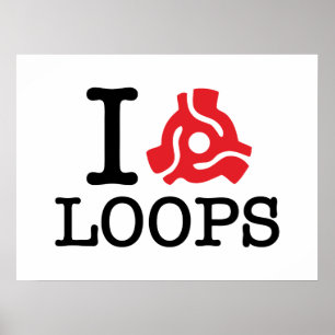 Poster I 45 Loops de adaptador