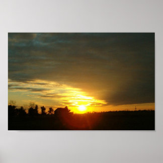 Pôster I-57 Sunset