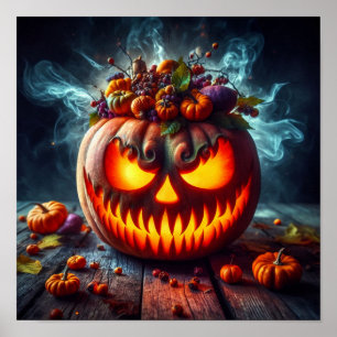 Poster I.A. Nefarious Jack-o-lanterna