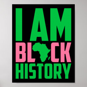 Poster I Am Black History (13)