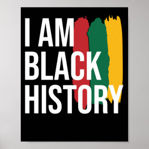 Poster I Am Black History (15)
