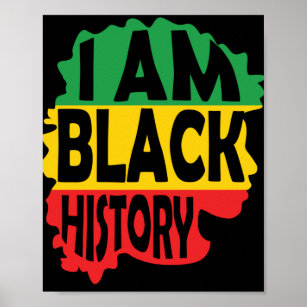 Poster I Am Black History (2)