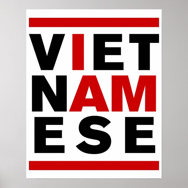 PÔSTER I AM VIETNAMESE (Frente)