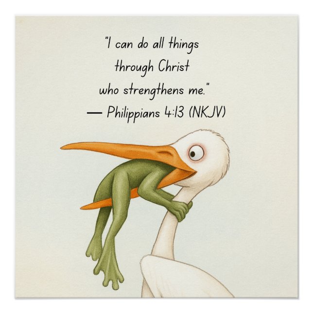 Pôster I can do all things (Frente)