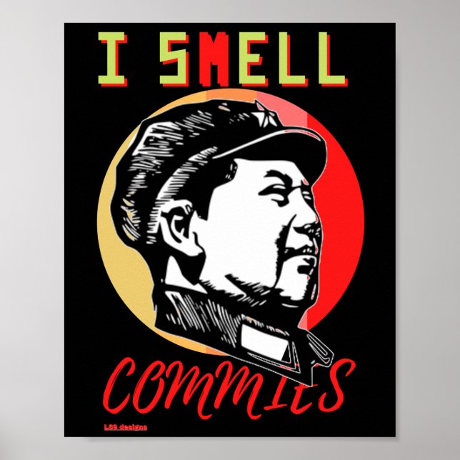 poster "I CHEIL COMMIES 2: MAO" (Frente)