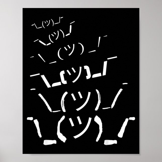 Poster I Don't Know Idk  (Frente)