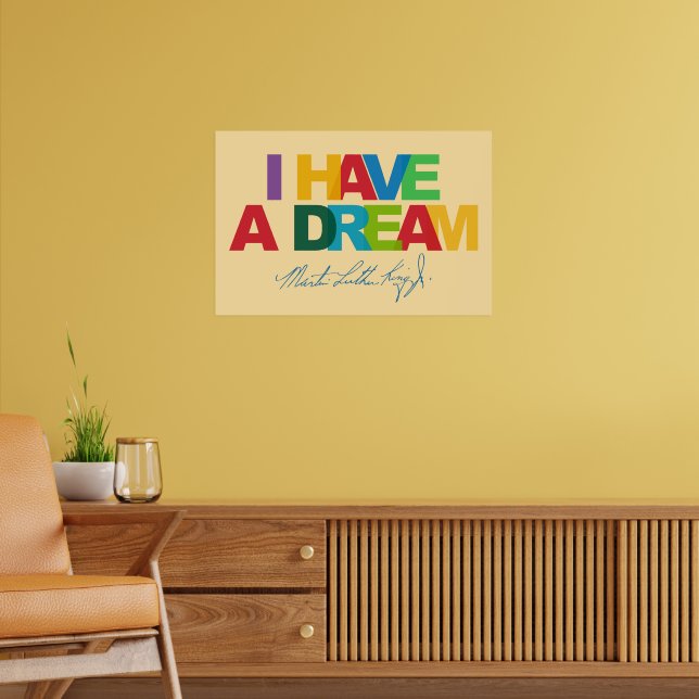 Poster I have a dream (Sala de Estar 2)
