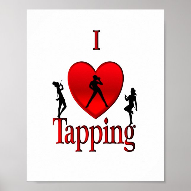 Poster I Heart Tap Dance (Frente)