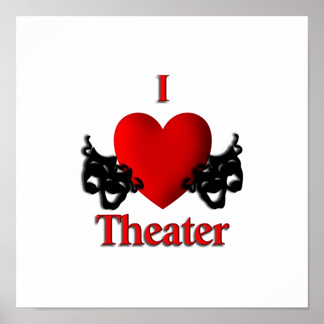 Poster I Heart Theater (Frente)