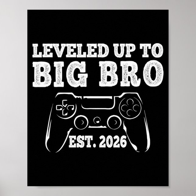 Poster I Leveled Up To Big Bro 2026 Promoted To Big Broth (Frente)