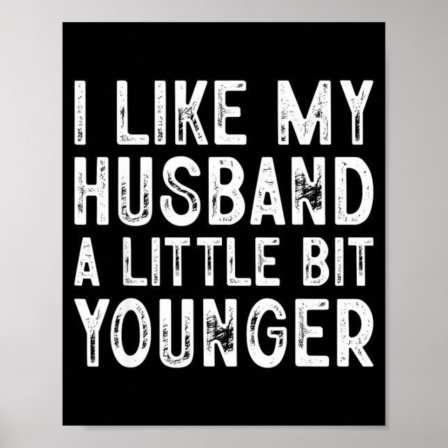 Poster I Like My Husband A Little Bit Younger  (Frente)
