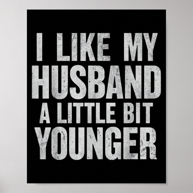 Poster I Like My Husband A Little Bit Younger  (Frente)