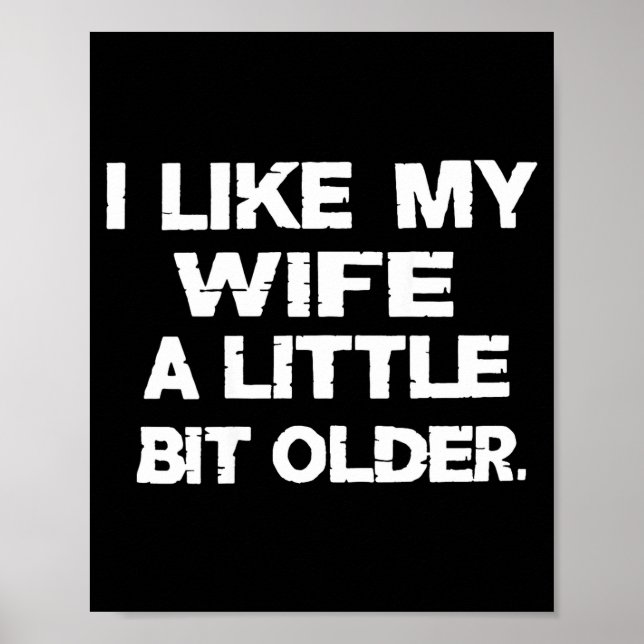 Poster I Like My Wife A Little Bit Older (on Back)  (Frente)