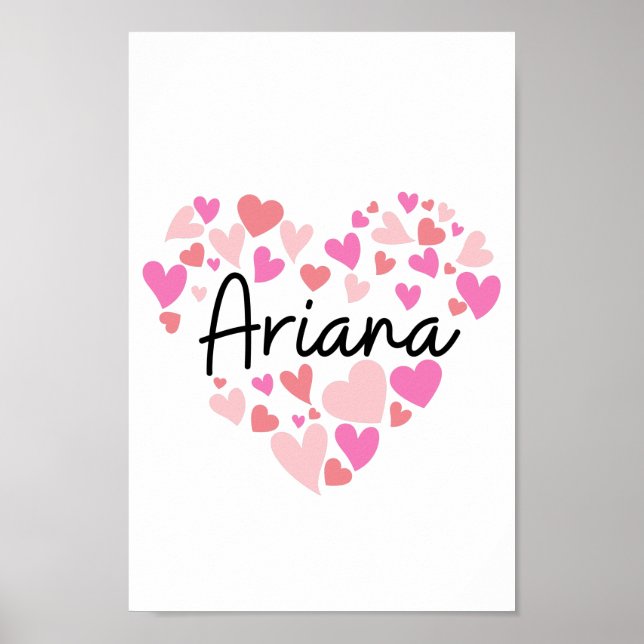 Poster I love Ariana (Frente)