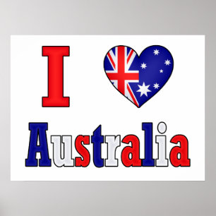 Pôster I Love Australia