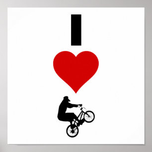 Poster I Love BMX (Vertical)