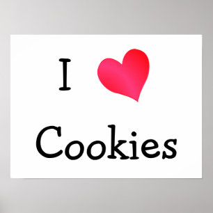 Pôster I Love Cookies