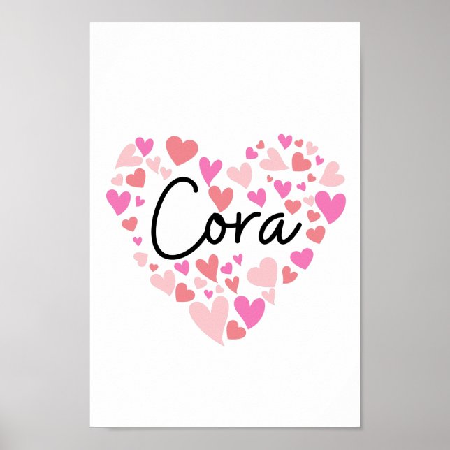 Poster I love Cora (Frente)