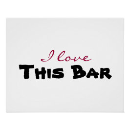 Pôster I love [customize]