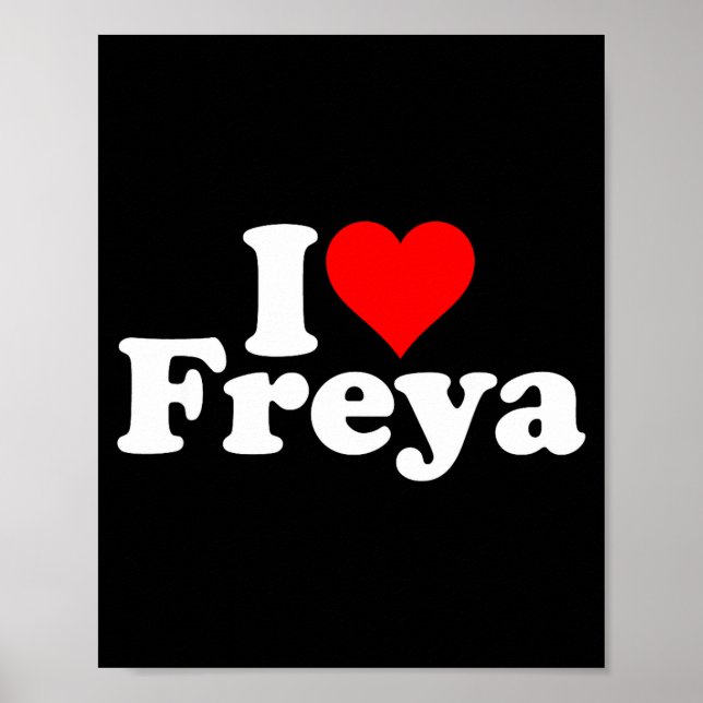 Poster I Love Heart Fa  (Frente)