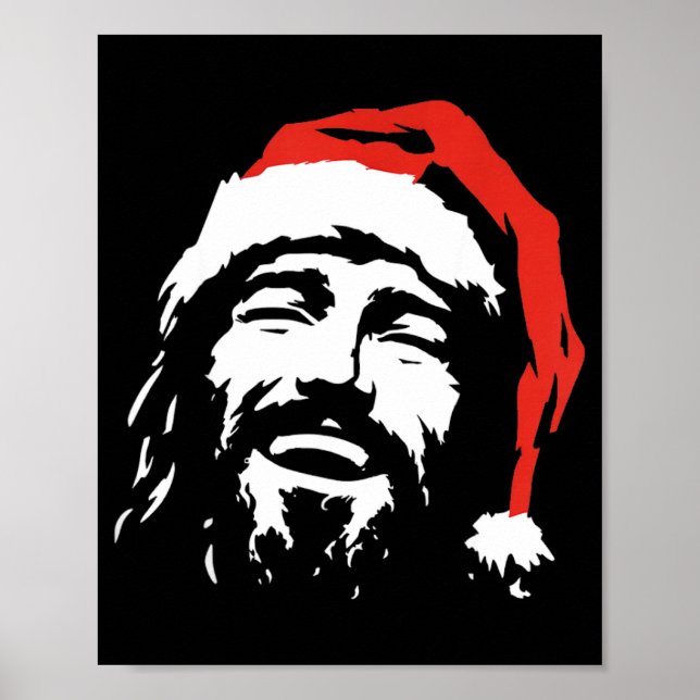 Poster I Love Jesus Christmas Green  (Frente)
