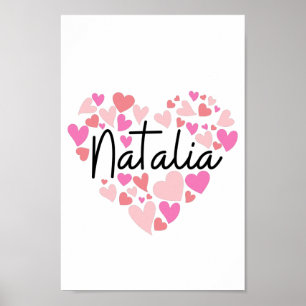 Poster I love Natalia