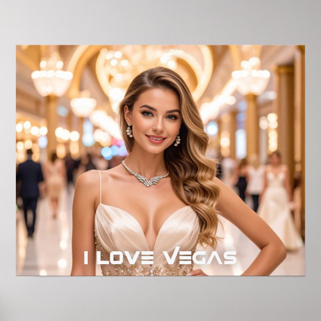 POSTER I LOVE VEGAS (Frente)